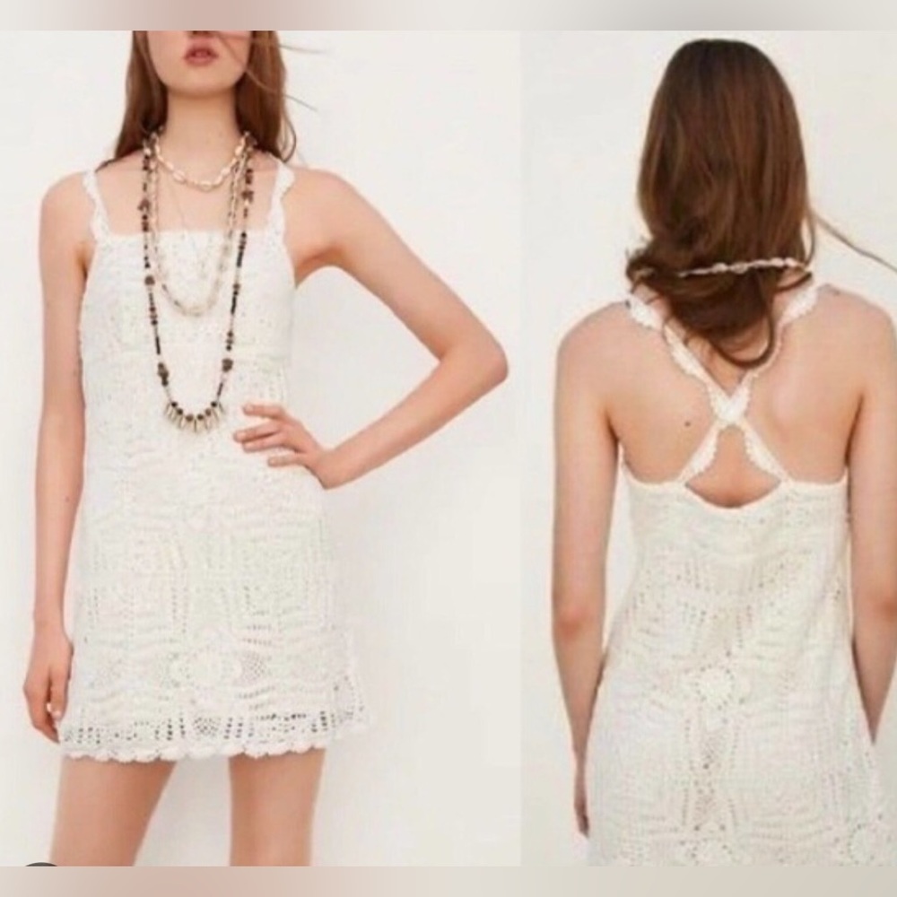 Zara Crochet dress